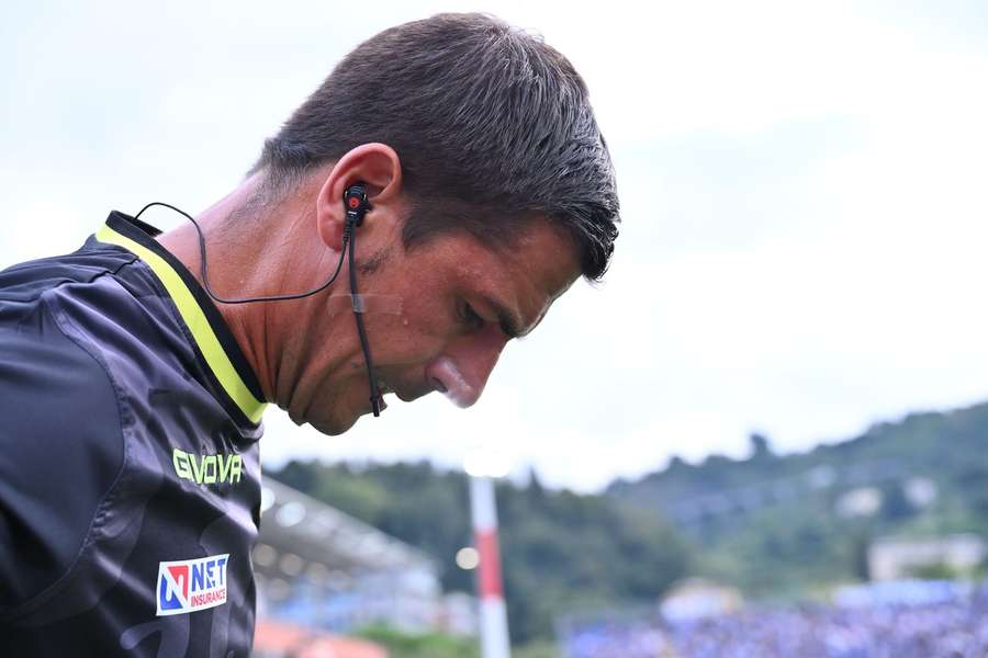 L'arbitro Manganiello