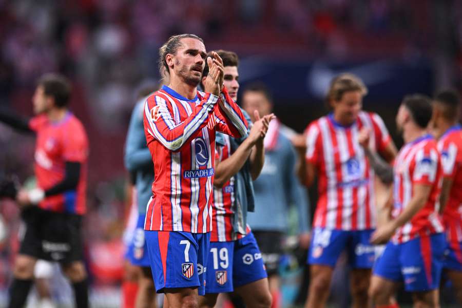 Griezmann ao serviço do Atlético Madrid