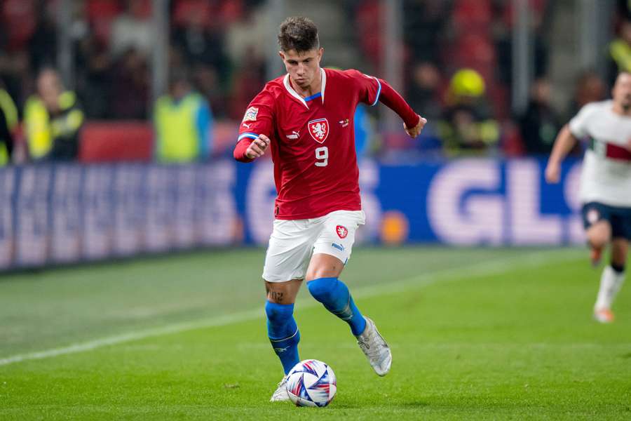 Adam Hlozek is one of the Czech Republic's young hopes for Euro 2024