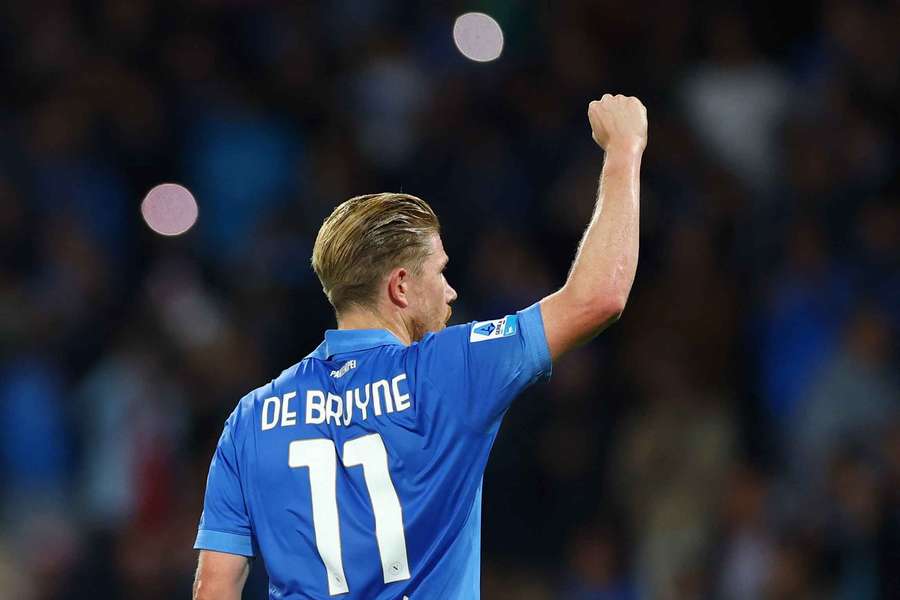 Kevin De Bruyne blüht in Neapel wieder auf. Kevin De Bruyne blüht in Neapel wieder auf.