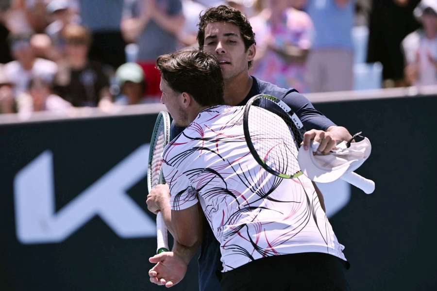 Luciano Darderi și-a îmbrățișat adversarul înainte să fugă spre vestiar