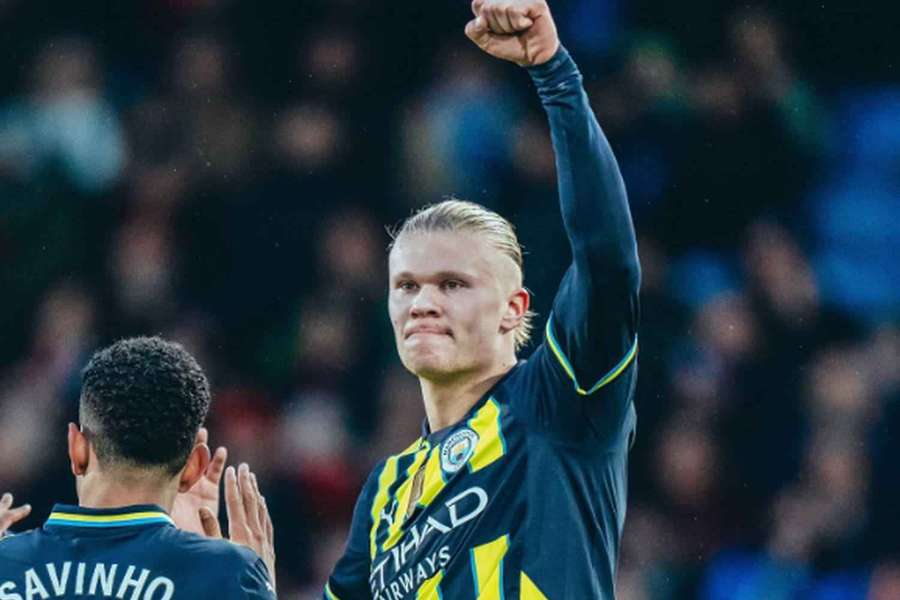 Kanonýr Manchesteru City Erling Haaland