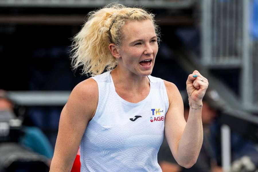 Kateřina Siniaková se porve o deblové finále na Masters v Kanadě.