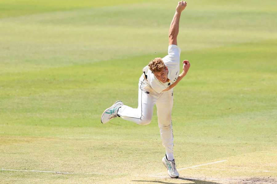Cameron Green at full stretch for Western Australia at the WACA Ground earlier this month. Cameron Green at full stretch for Western Australia at the WACA Ground earlier this month.