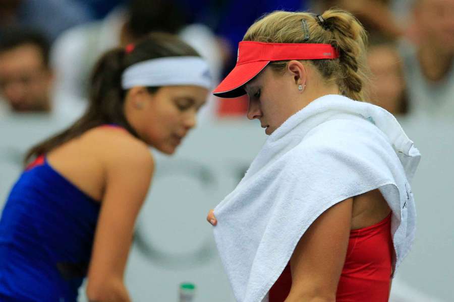 Ana Ivanovic și Angelique Kerber