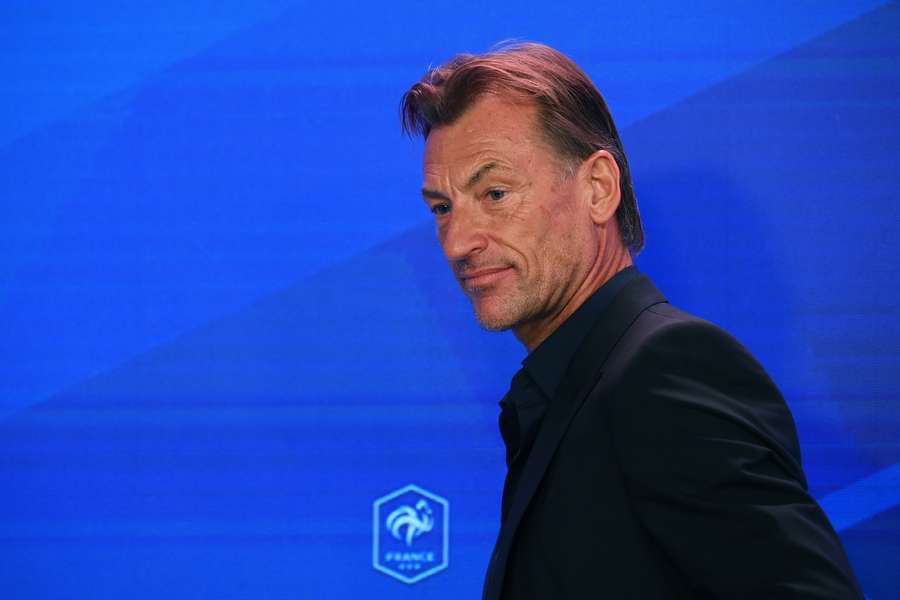 Hervé Renard le 31 mars le jour de sa présentation officielle.