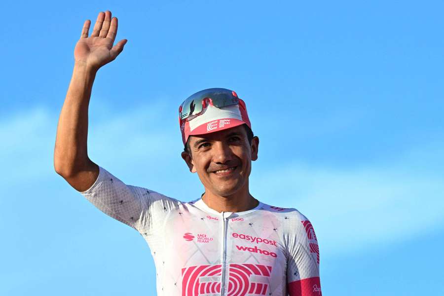 Carapaz won the mountains classification at last year's Tour de France