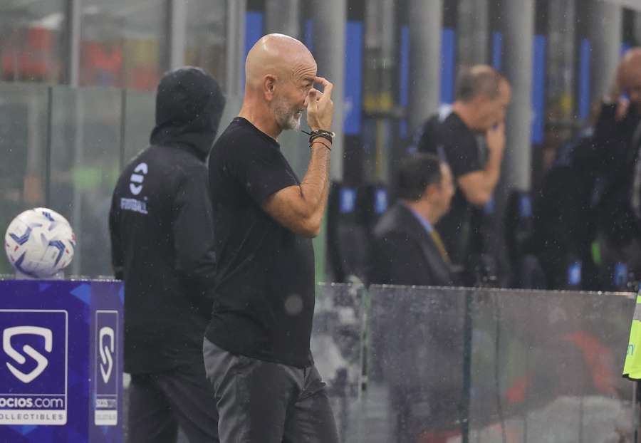 Stefano Pioli na de verloren derby tegen Inter