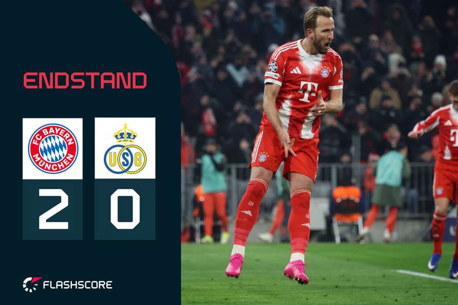 Kane erzielte die einzigen Treffer des Abends Kane erzielte die einzigen Treffer des Abends