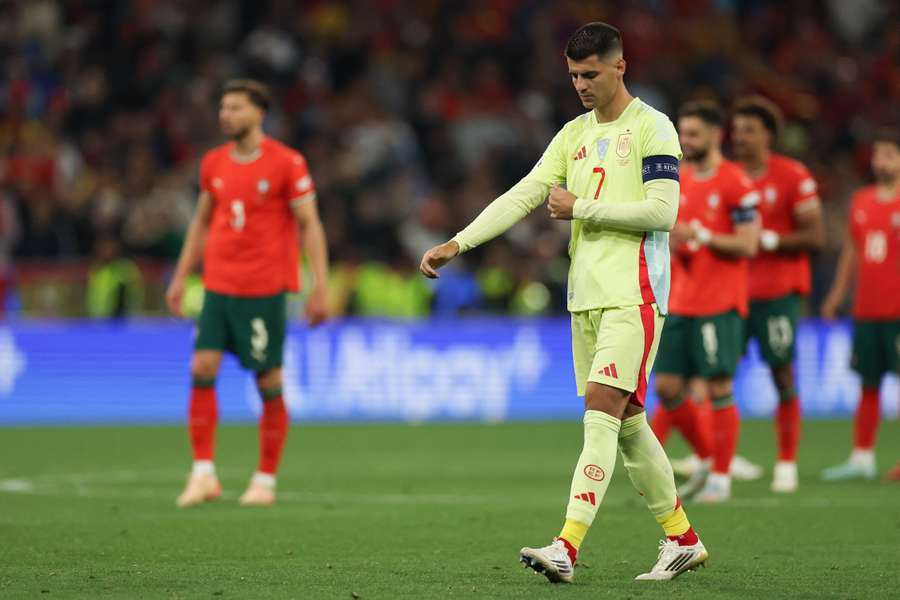 Morata, ante Portugal