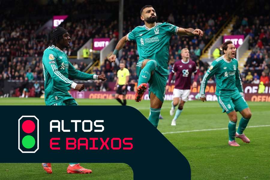 Salah em destaque no Liverpool