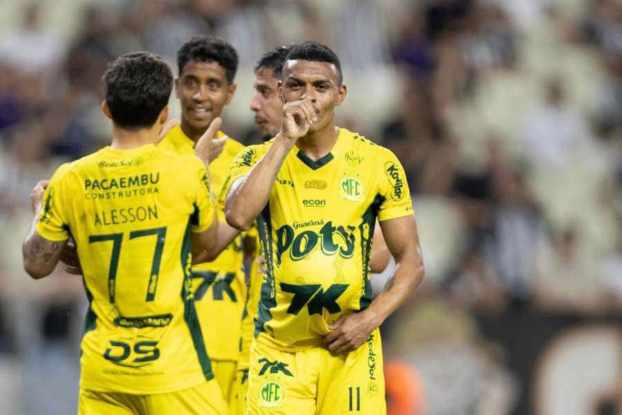 Negueba fechou o placar para o Mirassol contra o Ceará
