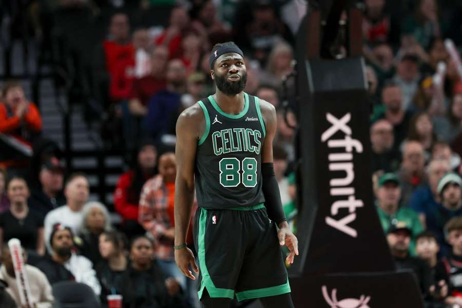Neemias Queta em ação pelos Celtics
