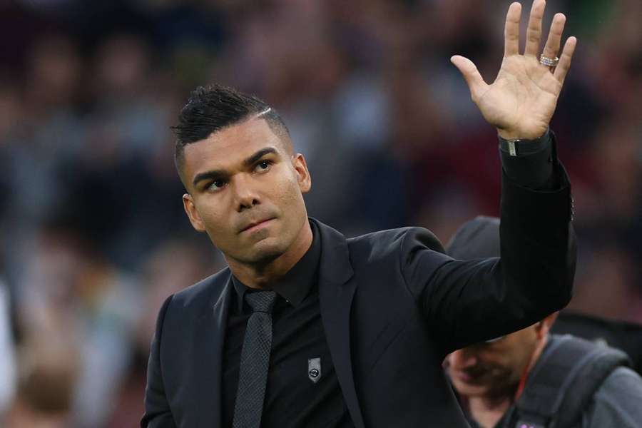 Casemiro played alongside Ronaldo at Real Madrid