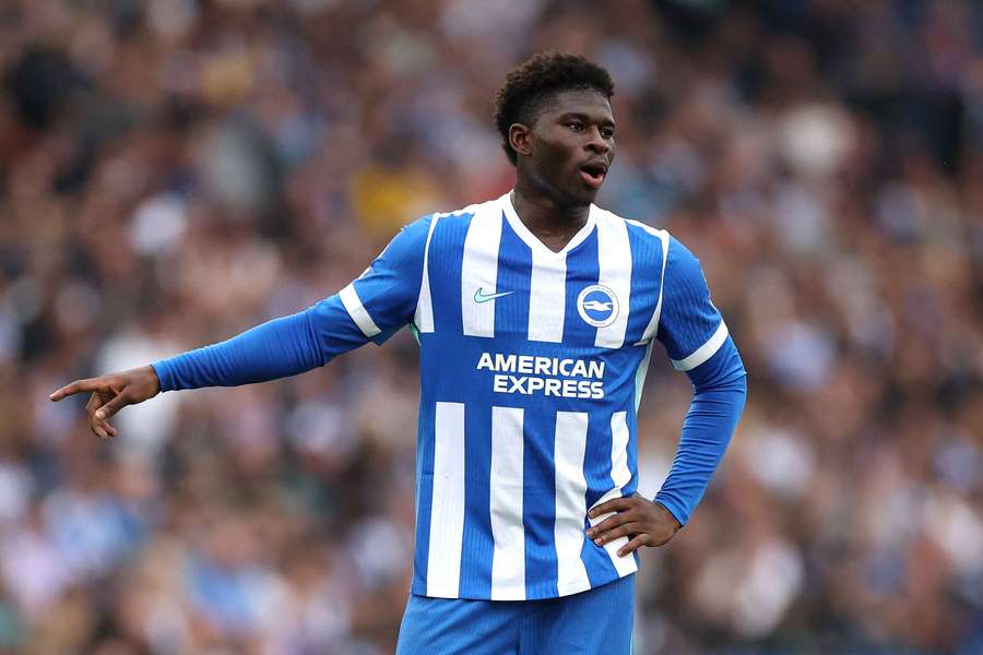 Baleba fue una de las figuras del Brighton la temporada pasada Baleba fue una de las figuras del Brighton la temporada pasada