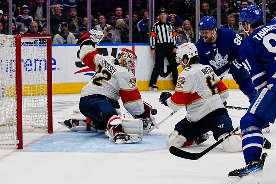 The Florida Panthers have taken a two-game series lead back to Sunrise