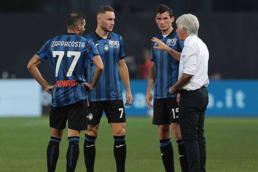 Gasperini teve uma discussão acesa com Koopmeiners no treino