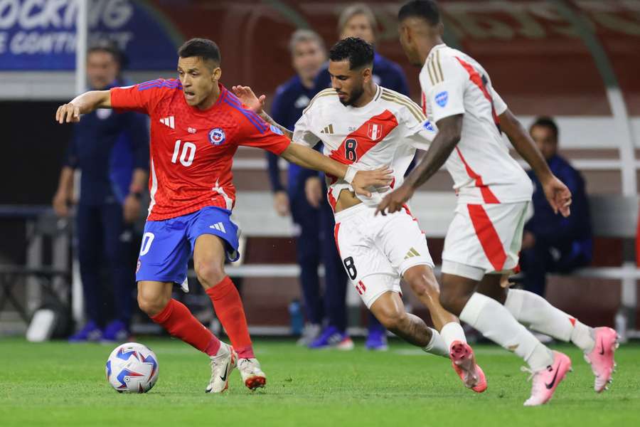 Peru e Chile se enfrentaram pela última vez na Copa América