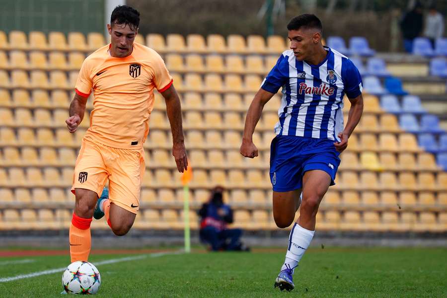 FC Porto perde com Atlético Madrid (1-2) na Youth League e é obrigado a ir ao play-off