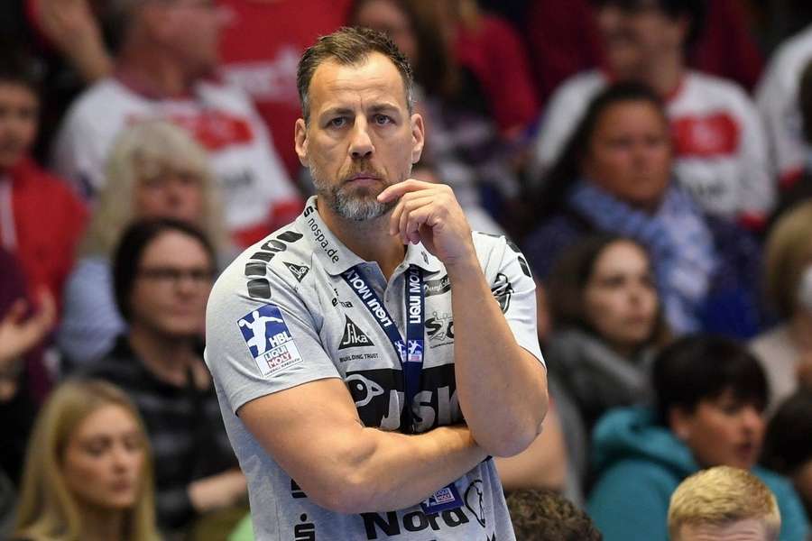Flensburg-Trainer Maik Machulla sieht einen durchwachsenen Auftritt seines Teams in Melsungen.