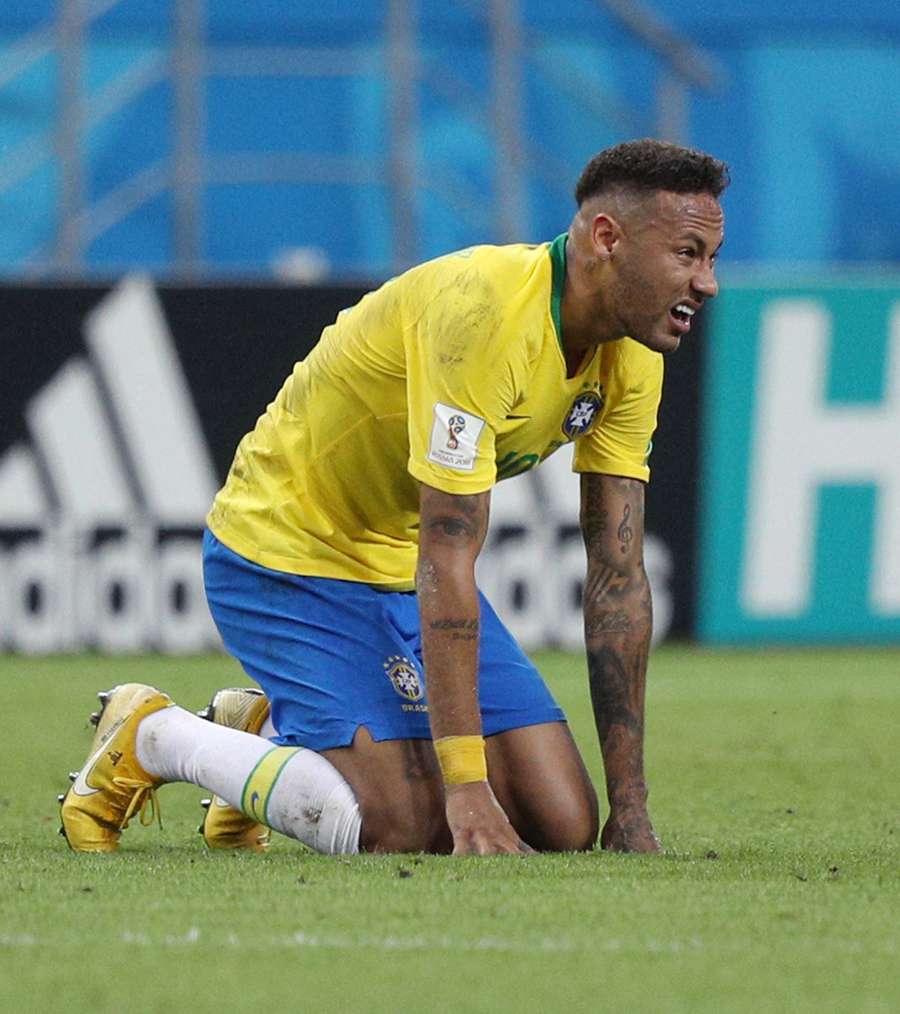Neymar iniciou a Copa de 2018 longe do auge físico Neymar iniciou a Copa de 2018 longe do auge físico