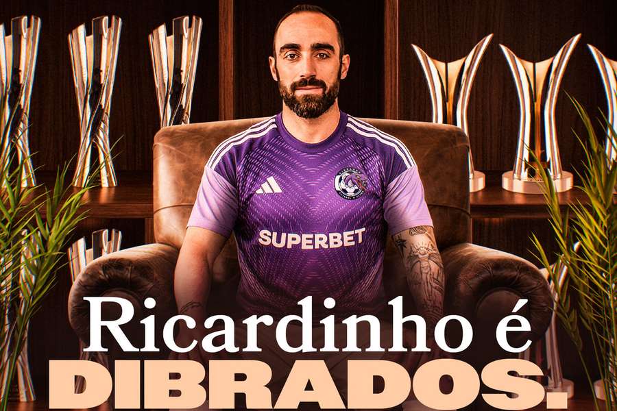 Ricardinho fez dois jogos pelo Dibrados FC