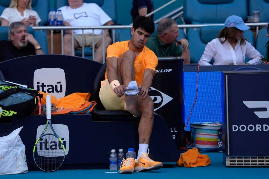 Carlos Alcaraz odjížděl z Miami zklamaný.