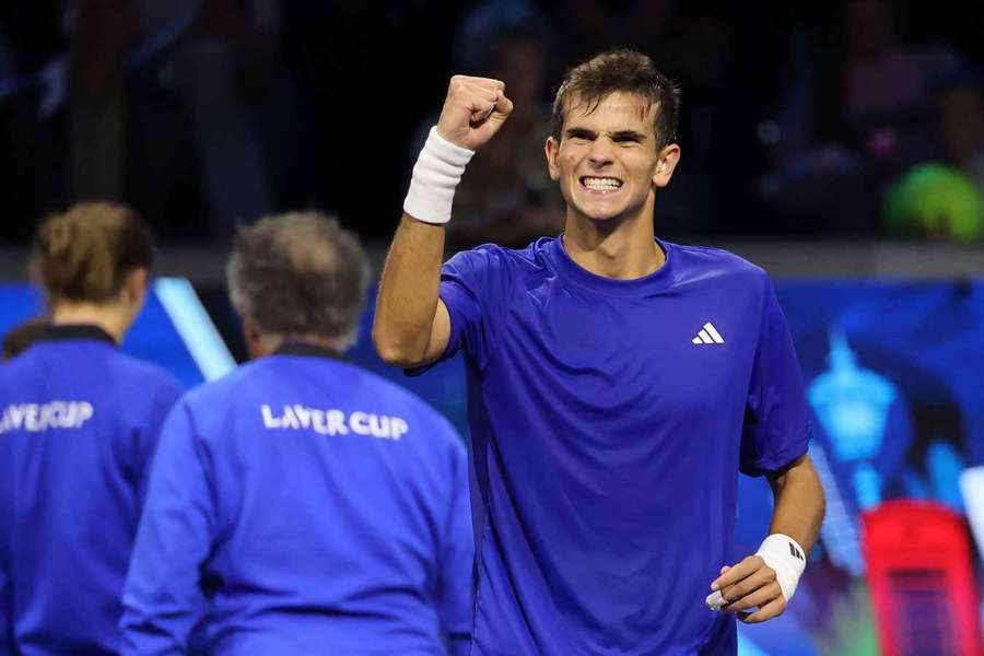 Rafael Jodar célèbre sa victoire Rafael Jodar célèbre sa victoire