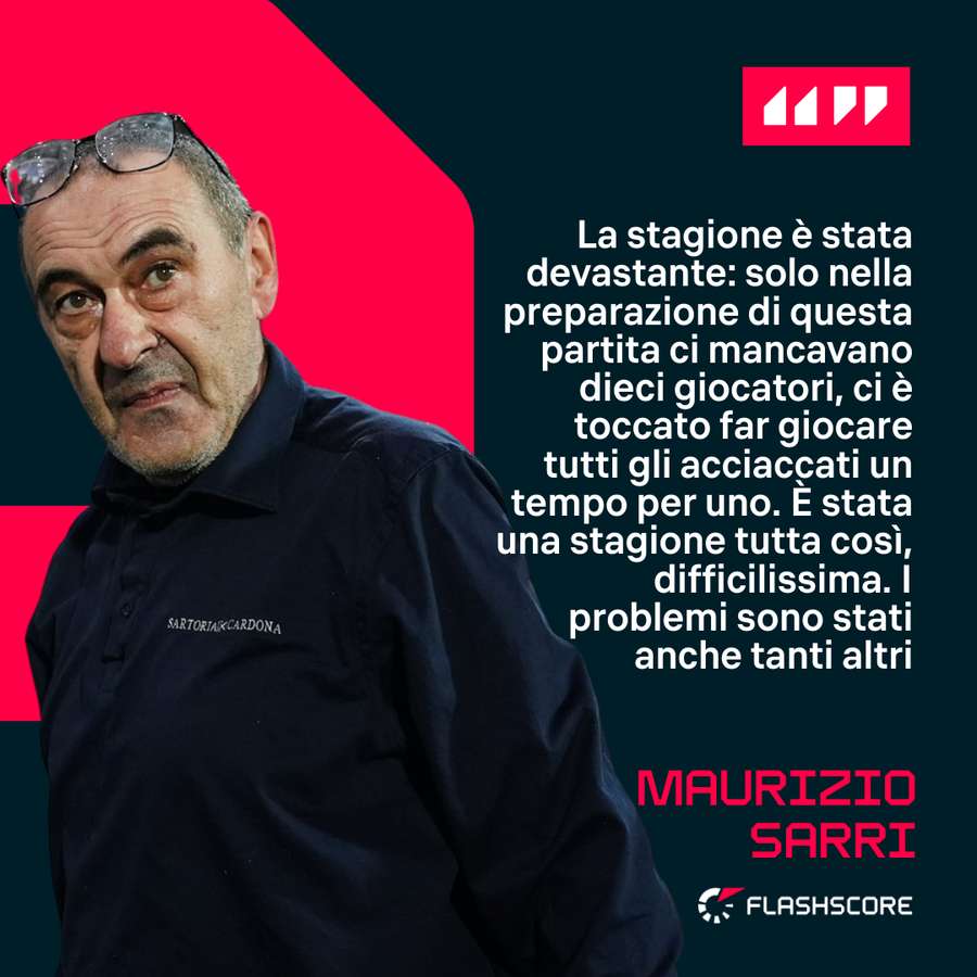Le parole di Sarri