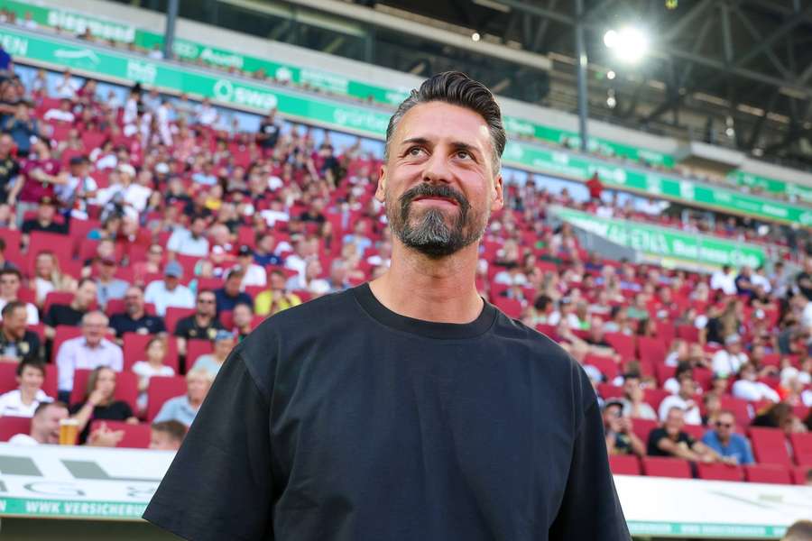 Augsburgs Cheftrainer Sandro Wagner