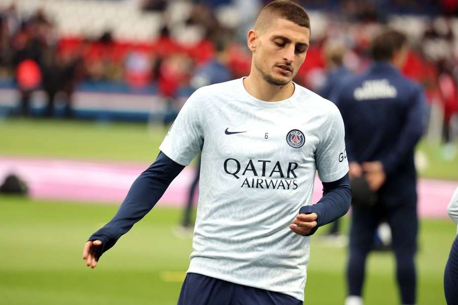 Verratti avant le match face à Ajaccio le week-end dernier.