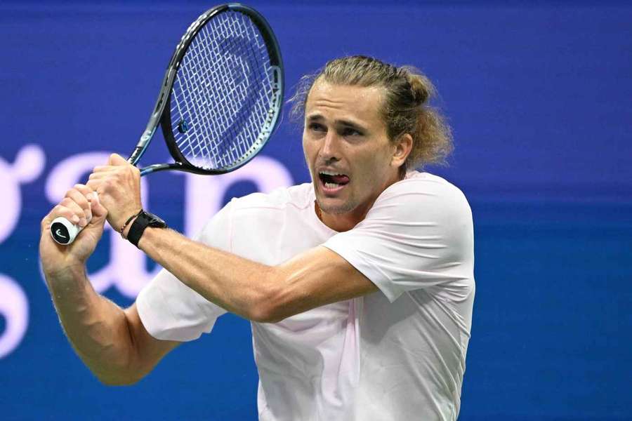 Auf Alexander Zverev lastet Druck in New York. Auf Alexander Zverev lastet Druck in New York.