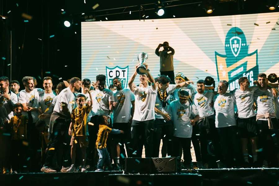 A festa de campeão em Tondela