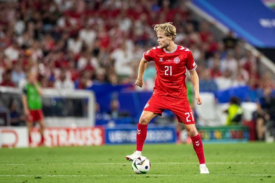 Hjumland enjoyed a good Euro 2024 with Denmark