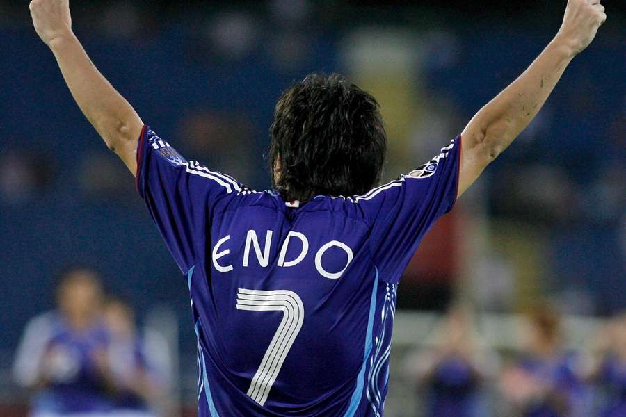Endo jogou sua primeira Copa do Mundo em 2006