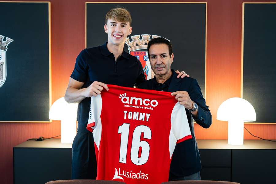 Tommy Marqués, novo jogador do SC Braga Tommy Marqués, novo jogador do SC Braga