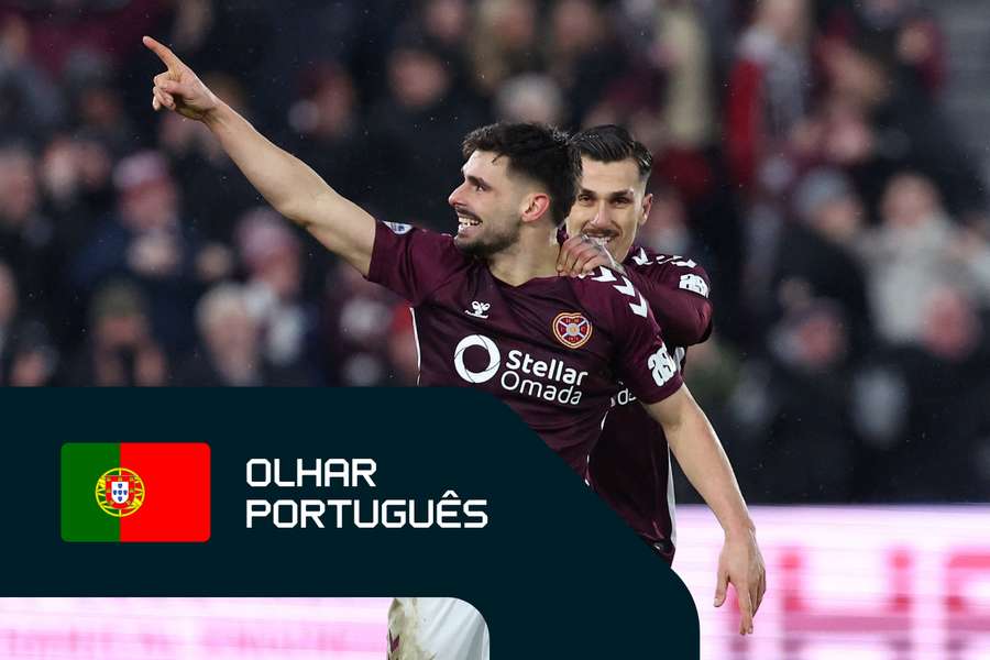 Cláudio Braga em destaque no Hearts