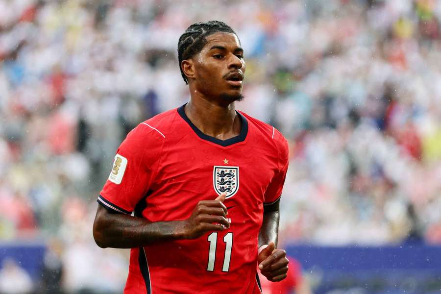 England's Marcus Rashford in action against Panama England's Marcus Rashford in action against Panama