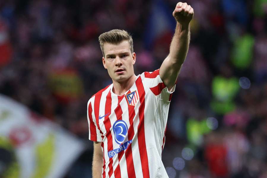 Sorloth fez três gols na classificação do Atlético de Madrid Sorloth fez três gols na classificação do Atlético de Madrid