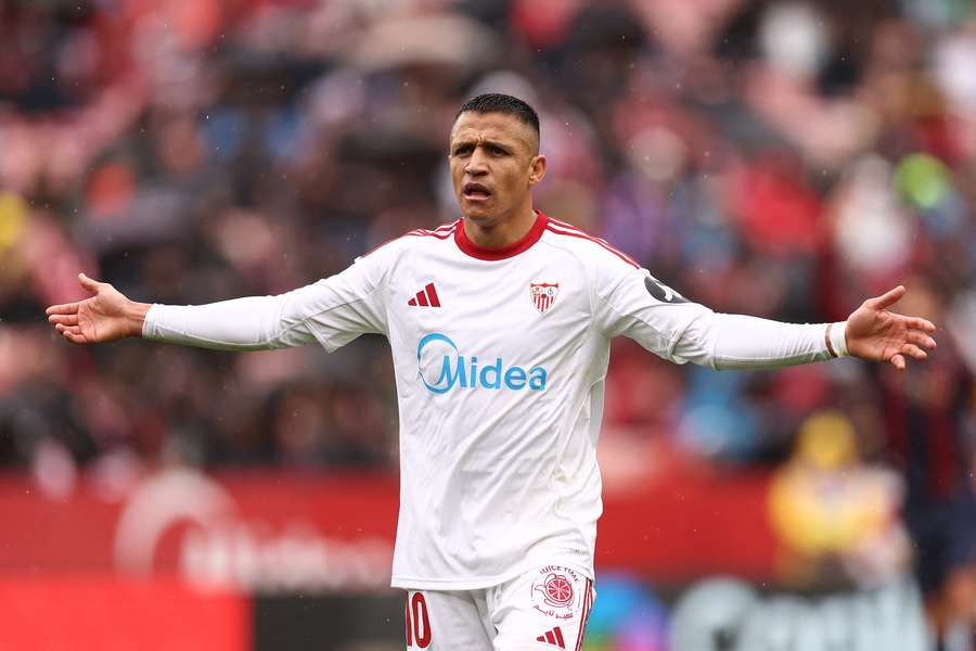 Alexis, jugador del Sevilla