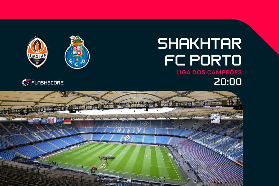 FC Porto joga na Alemanha devido à guerra na Ucrânia
