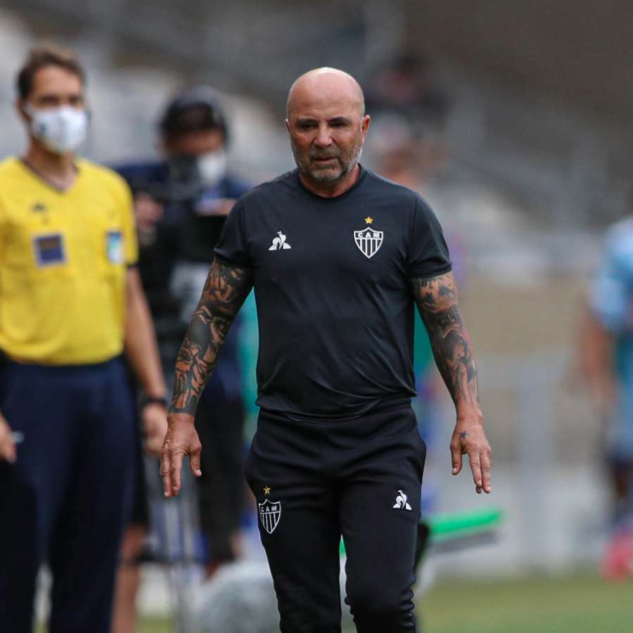 Sampaoli comandou o Atlético-MG na temporada 2020