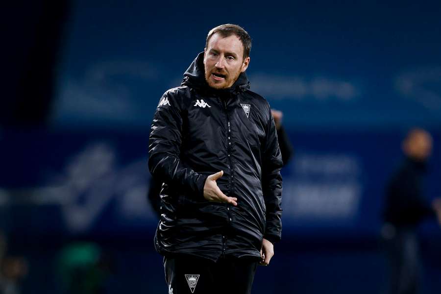 Ian Cathro, treinador do Estoril Praia
