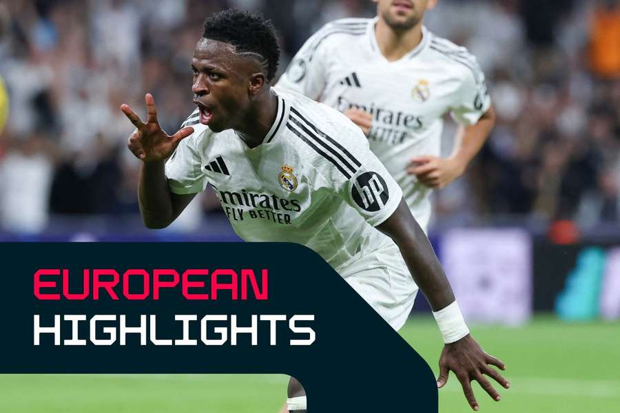 Real Madrid's Vinicius Jr was at his very best in the last round of the Champions League