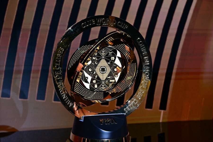 O troféu do Mundial de clubes