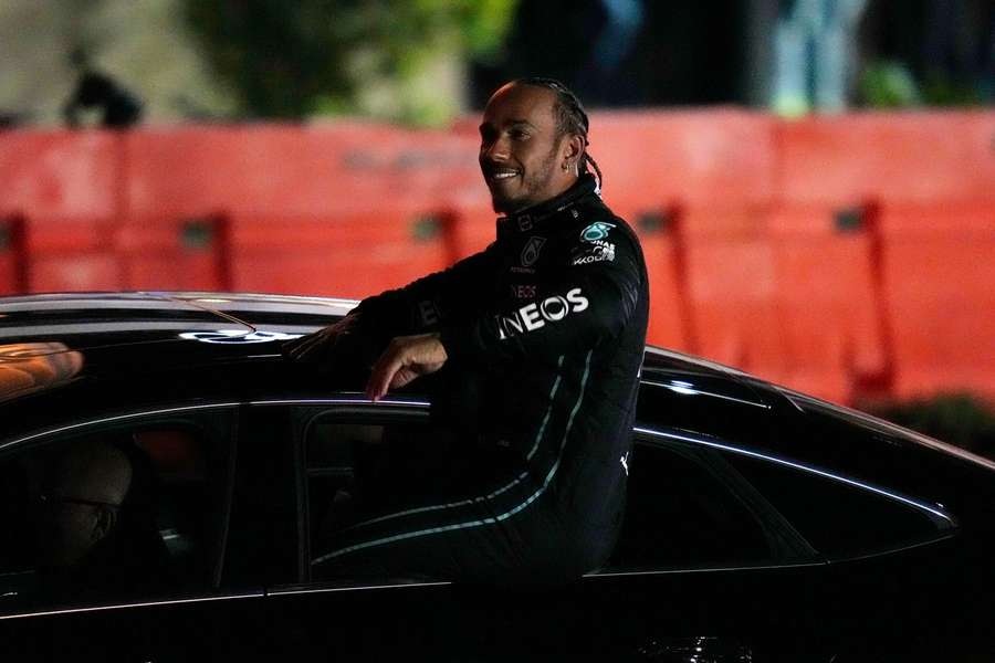 Lewis Hamilton à Las Vegas en novembre dernier.