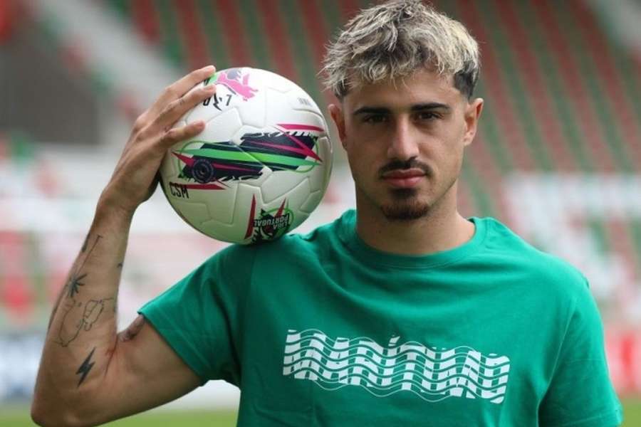 Gonçalo Tabuaço, guarda-redes do Marítimo Gonçalo Tabuaço, guarda-redes do Marítimo