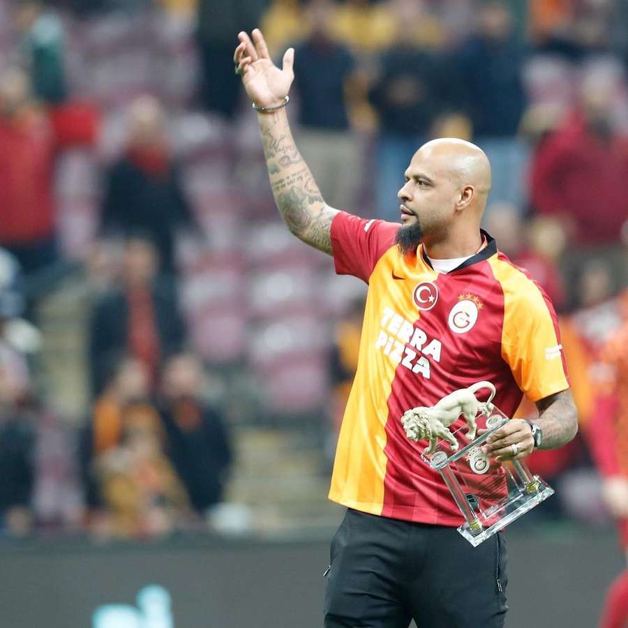 Felipe Melo é ídolo no Galatasaray, onde venceu três Campeonatos Turcos