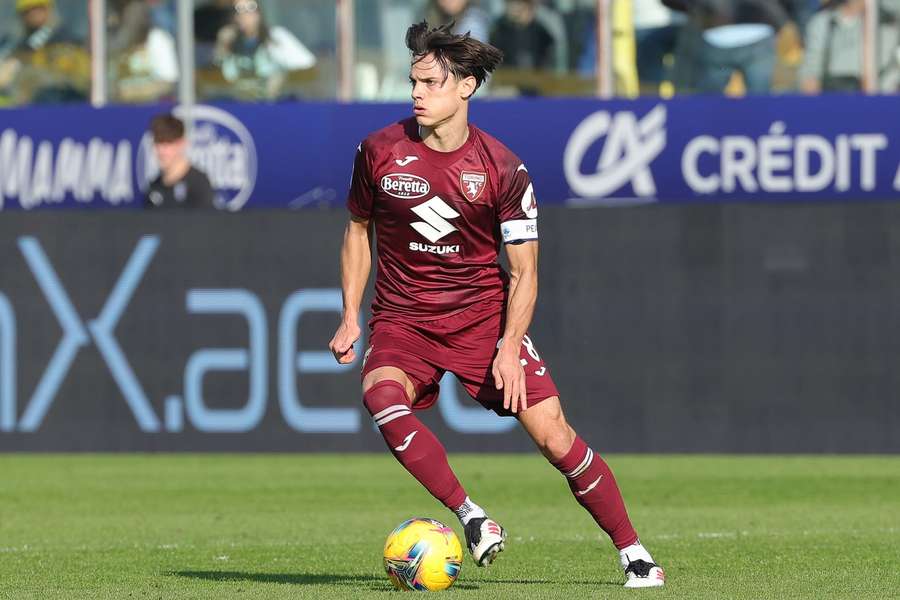 Samuele Ricci durante Parma-Torino