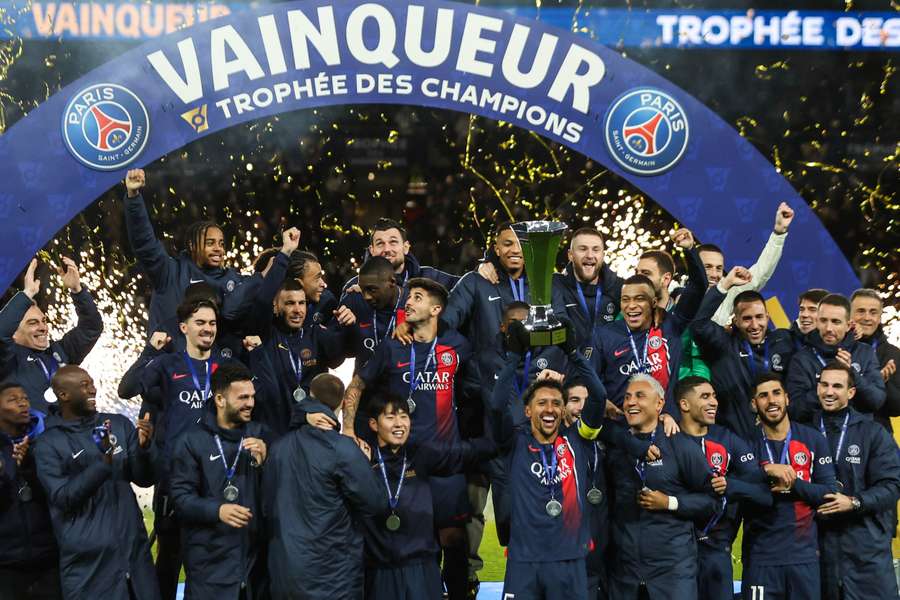 O PSG é o atual campeão da Supercopa da França